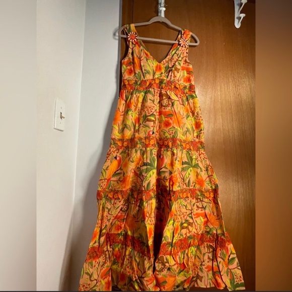 NWT FARM RIO ANTHROPOLOGIE MAXI DRESS - Picture 7 of 15